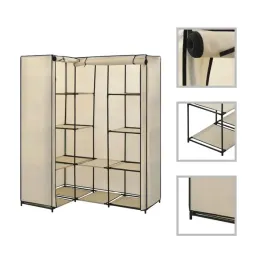 vidaxl-szafa-narozna-kremowa-130-x-87-x-169-cm
