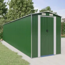 vidaxl-szopa-ogrodowa-zielona-192x855x223-cm-stal-galwanizowana