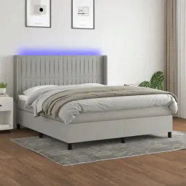 vidaxl-lozko-kontynentalne-z-materacem-jasnoszare-160x200cm-tkanina