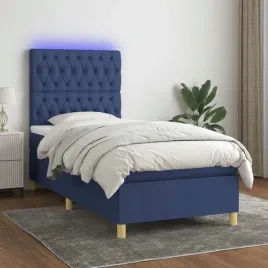 vidaxl-lozko-kontynentalne-z-materacem-niebieskie-90x190-cm-tkanina