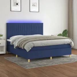 vidaxl-lozko-kontynentalne-z-materacem-niebieskie-160x200-cm-tkanina