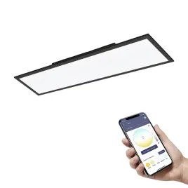 plafon-prostokatny-eglo-30-x-120-cm-czarny