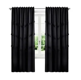 gotowa-zaslona-ozdobiona-fredzelkami-145x250-czarna-styl-boho