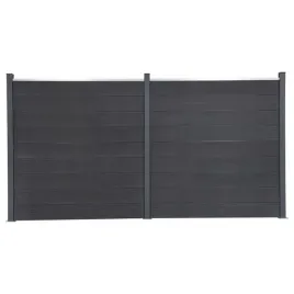 vidaxl-zestaw-paneli-ogrodzeniowych-szary-353x186-cm-wpc