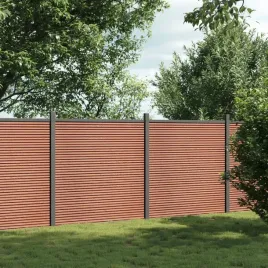 vidaxl-panel-ogrodzeniowy-brazowy-353x186-cm-wpc