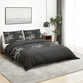 vidaxl-zestaw-poscieli-czarny-260x220-cm-bawelna