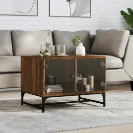 vidaxl-stolik-kawowy-szklane-drzwiczki-brazowy-dab-685x50x50-cm