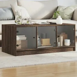 vidaxl-stolik-kawowy-szklane-drzwiczki-brazowy-dab-102x50x42-cm