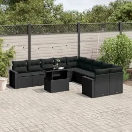 vidaxl-11-cz-zestaw-wypoczynkowy-do-ogrodu-poduszki-czarny-rattan-pe