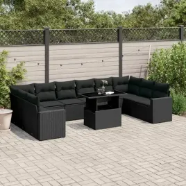 vidaxl-11-cz-zestaw-wypoczynkowy-do-ogrodu-poduszki-czarny-rattan-pe