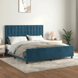 vidaxl-rama-lozka-z-zaglowkiem-ciemnoniebieska-180x200-cm-aksamitna