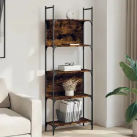 vidaxl-5-poziomowy-regal-na-ksiazki-przydymiony-dab-605x24x1665-cm