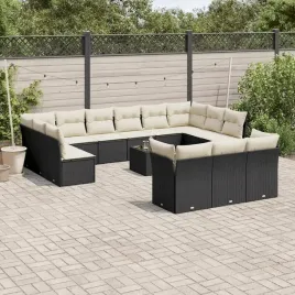 vidaxl-14-cz-zestaw-wypoczynkowy-do-ogrodu-poduszki-czarny-rattan-pe