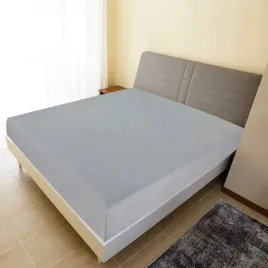 vidaxl-przescieradla-2-szt-szare-100x200-cm-dzersej-bawelniany