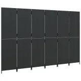 vidaxl-parawan-6-panelowy-czarny-polirattan-szerokosc-parawanu-294-cm