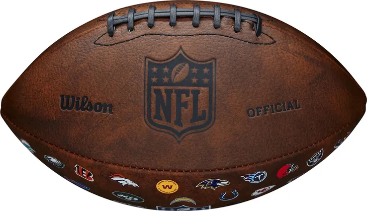 Piłka do Futbolu Amerykańskiego Wilson NFL Throwback 32 Teams Rozm. 9