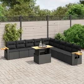 vidaxl-11-cz-zestaw-wypoczynkowy-do-ogrodu-poduszki-czarny-rattan-pe