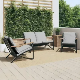 vidaxl-3-czesciowy-zestaw-mebli-na-balkon-z-poduszkami-czarny-stal