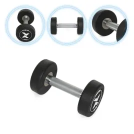 hantel-zeliwny-powlekany-gumowany-xtrexo-pro-ciezarek-4-kg