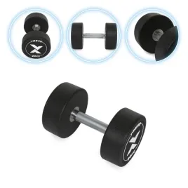 hantel-zeliwny-powlekany-gumowany-xtrexo-pro-ciezarek-20-kg