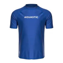 koszulka-do-plywania-aquastic-poliamidowa-niebieska-krotki-rekaw-xl-upf-50