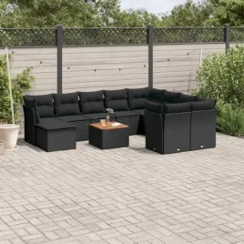 vidaxl-11-cz-zestaw-wypoczynkowy-do-ogrodu-poduszki-czarny-rattan-pe
