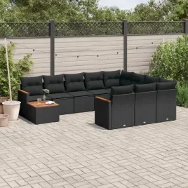 vidaxl-11-cz-zestaw-wypoczynkowy-do-ogrodu-poduszki-czarny-rattan-pe