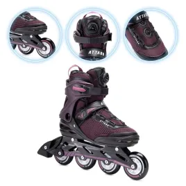 rolki-damskie-attabo-onefoot-fitgo-system-fioletowe-39-aluminiowa-szyna