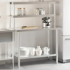 vidaxl-kuchenny-stol-roboczy-z-polka-110x55x150-cm-stal-nierdzewna