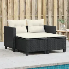 vidaxl-2-osobowa-sofa-ogrodowa-z-podnozkami-czarna-polirattan