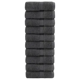 vidaxl-reczniczki-premium-solund-10-szt-antracytowe-30x30-cm