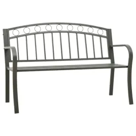 vidaxl-lawka-ogrodowa-szara-120-cm-stalowa