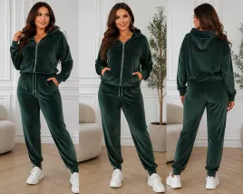 dres-komplet-damski-welurowy-z-kapturem-rozm-s-m-biust-116cm-khaki