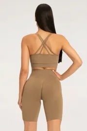 spodenki-gym-glamour-r-xs-brazowy