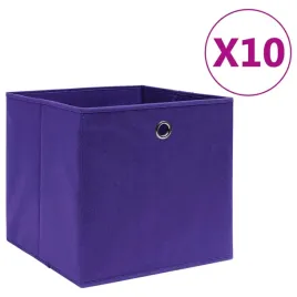 vidaxl-pudelka-z-wlokniny-10-szt-28x28x28-cm-fioletowe