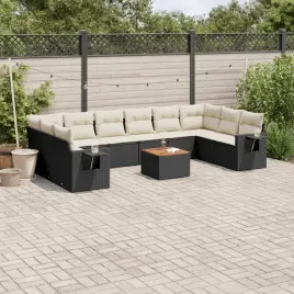 vidaxl-11-cz-zestaw-wypoczynkowy-do-ogrodu-poduszki-czarny-rattan-pe