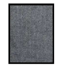 vidaxl-wycieraczka-prazkowana-szara-60x80-cm