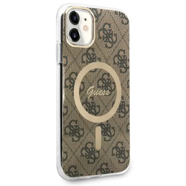 etui-guess-do-iphone-11-brazowy-magsafe-stan-nowy