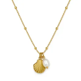 zloty-naszyjnik-sea-pearl-charm-stal-chirurgiczna-316l-zawieszka-muszelka