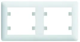 ramka-2-krotna-pozioma-bialy-lumina