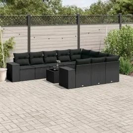 vidaxl-11-cz-zestaw-wypoczynkowy-do-ogrodu-poduszki-czarny-rattan-pe