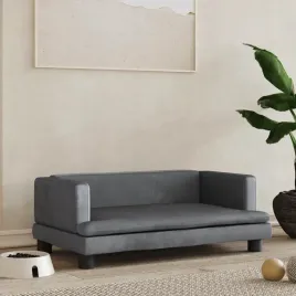 vidaxl-legowisko-dla-psa-ciemnoszare-80x45x30-cm-aksamit