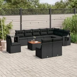 vidaxl-11-cz-zestaw-wypoczynkowy-do-ogrodu-poduszki-czarny-rattan-pe