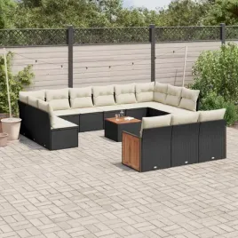 vidaxl-14-cz-zestaw-wypoczynkowy-do-ogrodu-poduszki-czarny-rattan-pe
