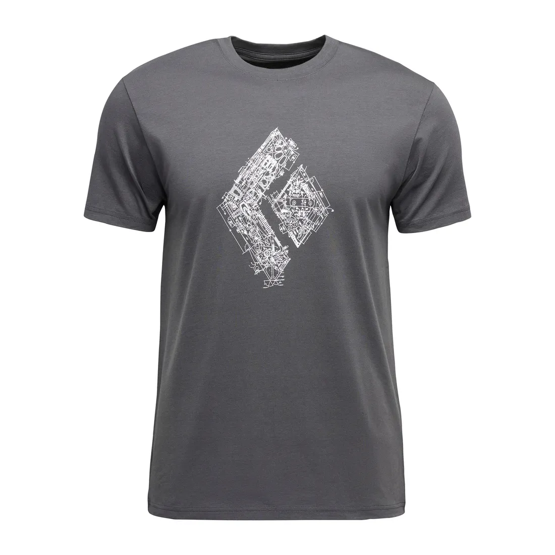 koszulka-meska-black-diamond-engineered-diamond-ss-tee-anthracite