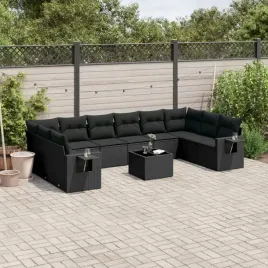 vidaxl-11-cz-zestaw-wypoczynkowy-do-ogrodu-poduszki-czarny-rattan-pe