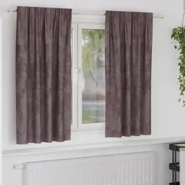 vidaxl-zaslony-welurowe-2-szt-z-oczkami-brazowe-175x140-cm
