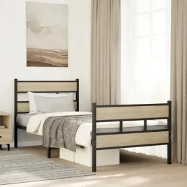 vidaxl-metalowa-rama-lozka-bez-materaca-dab-sonoma-90x200-cm