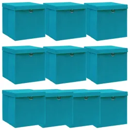 vidaxl-pudelka-z-pokrywami-10-szt-blekitne-32x32x32-cm-tkanina