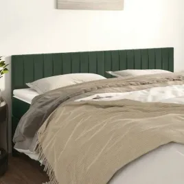 vidaxl-zaglowki-do-lozka-2-szt-ciemnozielone-90x5x78-88cm-aksamit